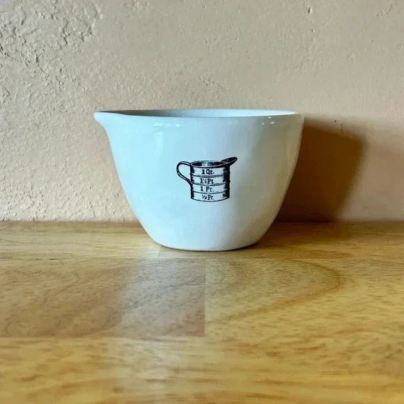 NWTS Set Of 4 Ceramic Nesting Measuring Cups From Rae Dunn Artisans Collection. - Picture 8 of 11